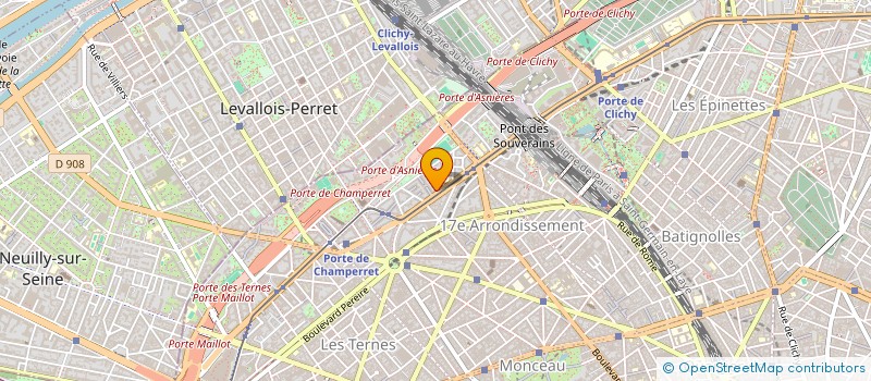 localisation de l'entreprise SCI DORE à PARIS
