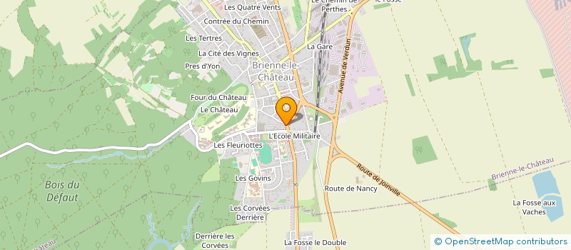 localisation de l'entreprise SCI DORE  BRIENNE-LE-CHATEAU