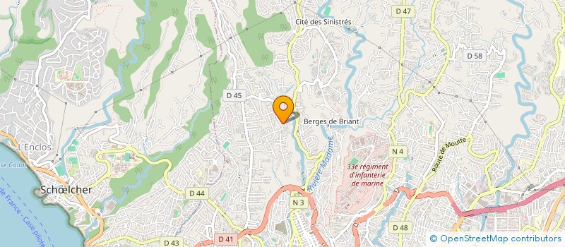 localisation de l'entreprise SCI DORE  FORT-DE-FRANCE