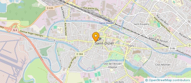 localisation de l'entreprise SCI DOREAU-DEPIERREUX à SAINT-DIZIER