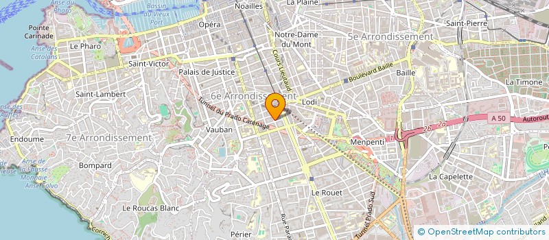 localisation de l'entreprise SCI DOREE à MARSEILLE