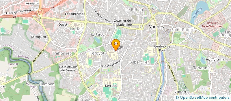 localisation de l'entreprise SCI DOREL à VANNES