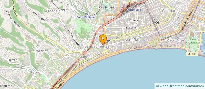 localisation de l'entreprise SCI DOREL à NICE