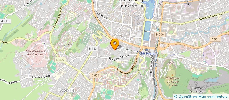 localisation de l'entreprise SCI DOREMI à CHERBOURG-EN-COTENTIN