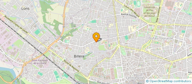 localisation de l'entreprise SCI DOREMIEUX  BILLERE