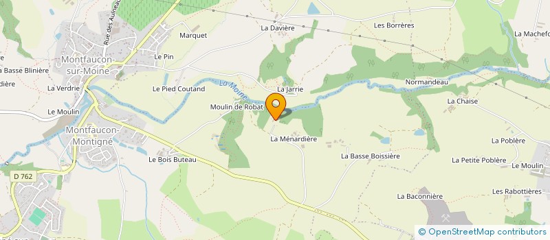 localisation de l'entreprise SCI DORES LES TOURS à SEVREMOINE