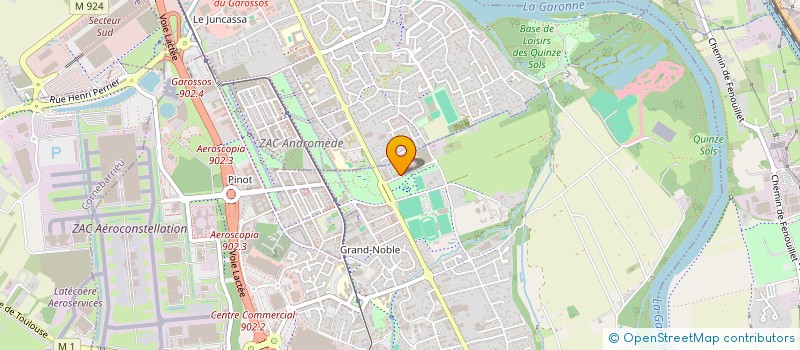 localisation de l'entreprise SCI DORET-ELONO  BLAGNAC