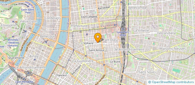 localisation de l'entreprise SCI DORETTO  LYON