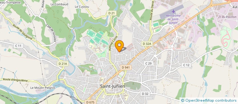localisation de l'entreprise SCI DOREYT à SAINT-JUNIEN