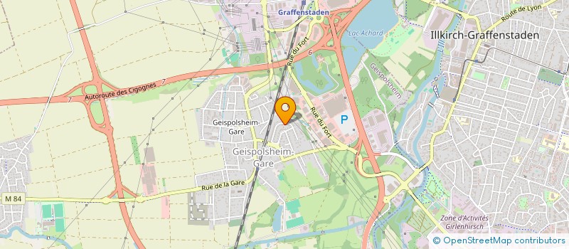 localisation de l'entreprise SCI DORFFER  GEISPOLSHEIM