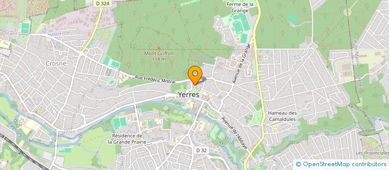 localisation de l'entreprise SCI DORI  YERRES