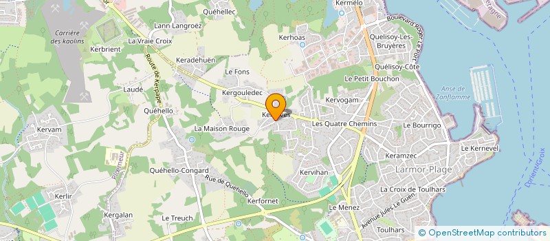 localisation de l'entreprise SCI DORIAN  LARMOR-PLAGE