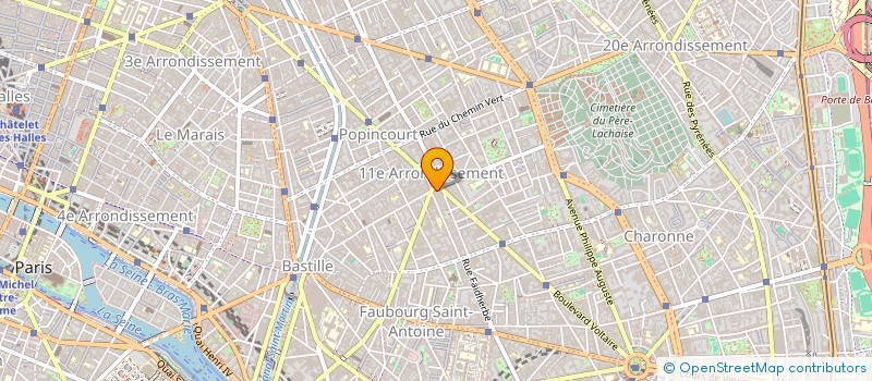 localisation de l'entreprise SCI DORIANE  PARIS