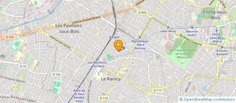 localisation de l'entreprise SCI DORIBOK à LIVRY-GARGAN