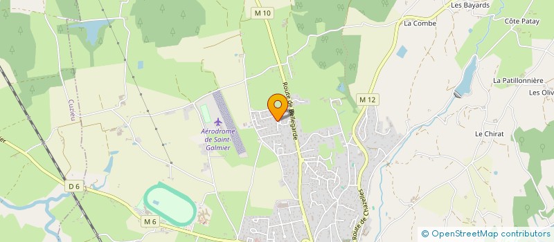 localisation de l'entreprise SCI DORIN MASSACRIER  SAINT-GALMIER