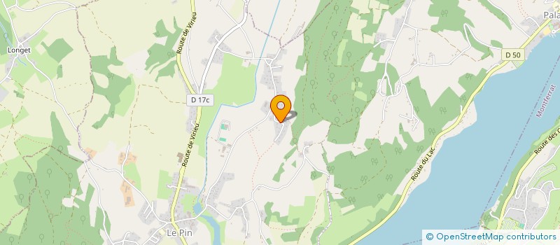 localisation de l'entreprise SCI DORISANA  VILLAGES DU LAC DE PALADRU