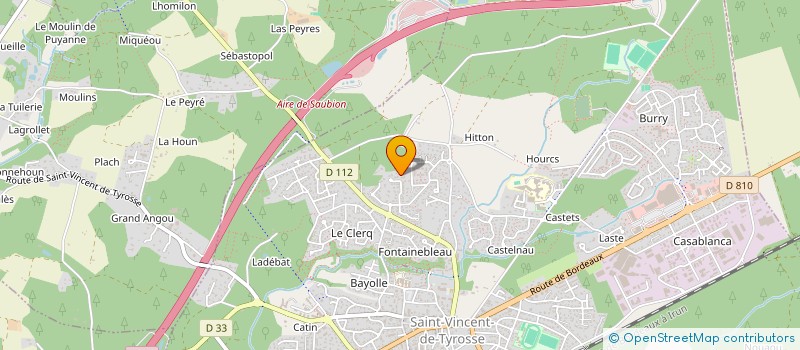 localisation de l'entreprise SCI DORLA à SAINT-VINCENT-DE-TYROSSE