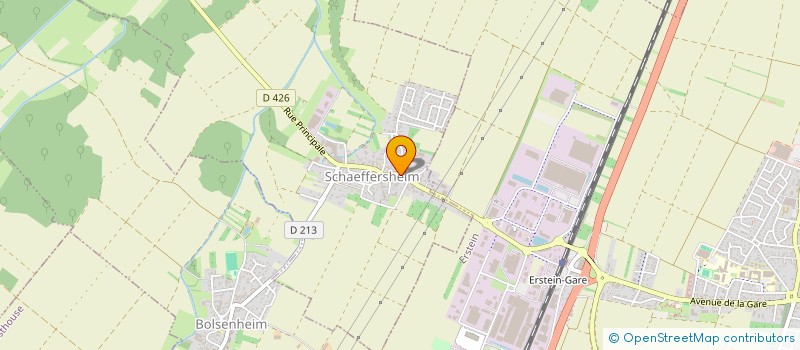 localisation de l'entreprise SCI DORLISHEIM  DAUBENSAND