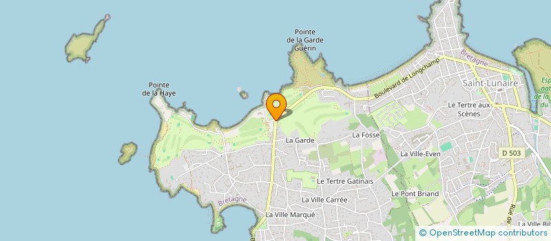 localisation de l'entreprise SCI DORMEY COTTAGE  SAINT-BRIAC-SUR-MER