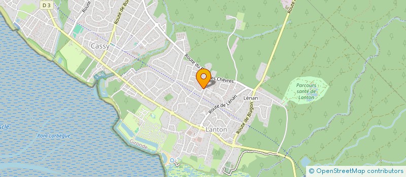 localisation de l'entreprise SCI DORMOY  LANTON