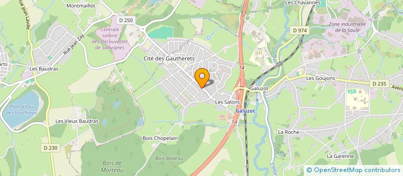 localisation de l'entreprise SCI DORMOY  SAINT-VALLIER