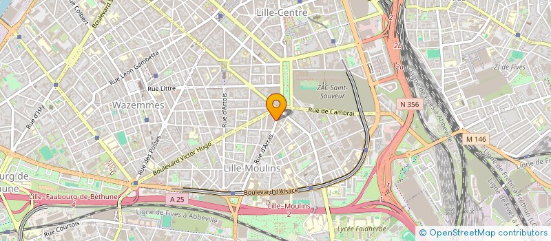 localisation de l'entreprise SCI DORN-GOMBA à LILLE