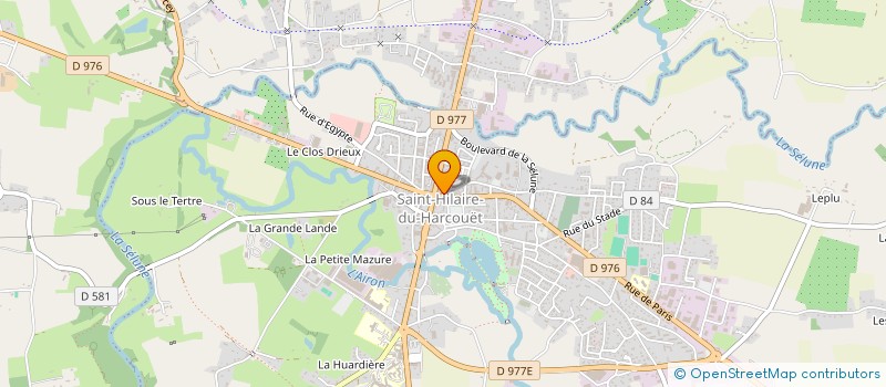 localisation de l'entreprise SCI DORNER CHER  SAINT-HILAIRE-DU-HARCOUET