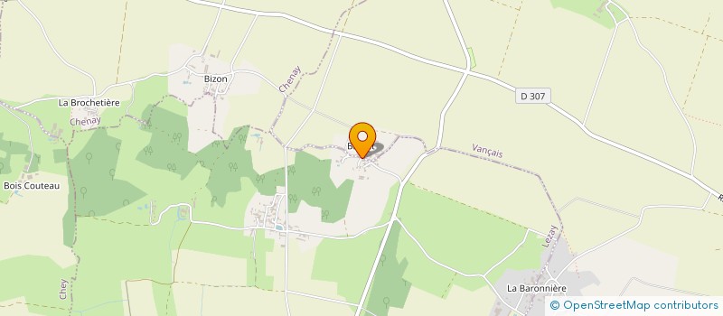 localisation de l'entreprise SCI DOROMA  LEZAY