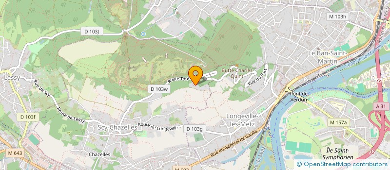 localisation de l'entreprise SCI DOROTHEE TOURRETTES  SCY-CHAZELLES