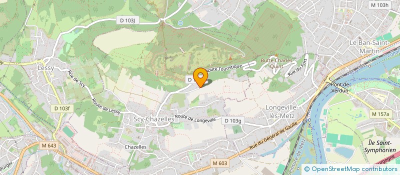 localisation de l'entreprise SCI DOROTHEE VENDENHEIM  SCY-CHAZELLES