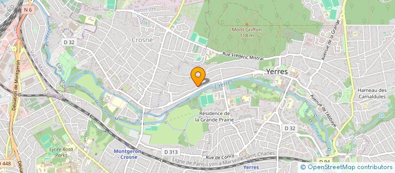 localisation de l'entreprise SCI DORRKINE  YERRES