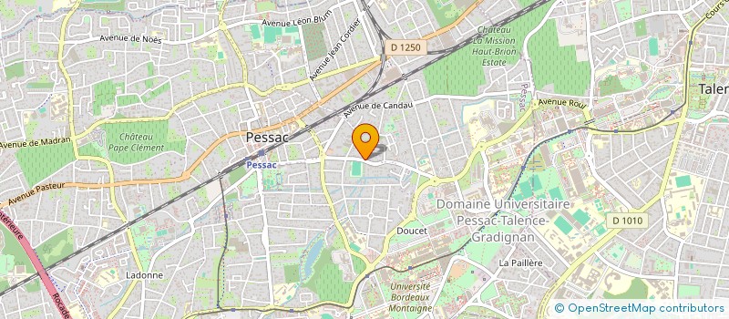 localisation de l'entreprise SCI DORTOKA  PESSAC