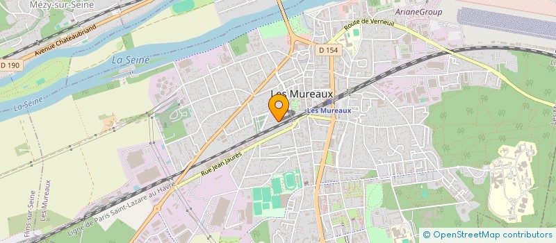 localisation de l'entreprise SCI - DORTRANKIL à LES MUREAUX