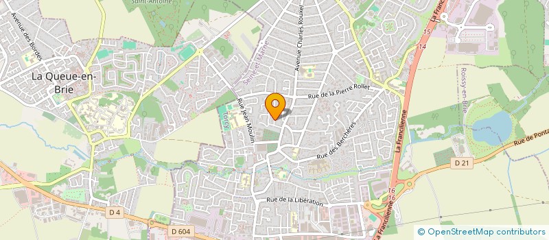 localisation de l'entreprise SCI DORUC PATRIMOINE  PONTAULT-COMBAULT