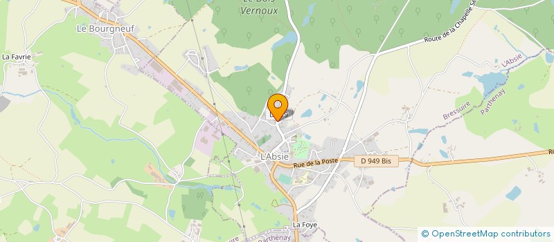 localisation de l'entreprise SCI DOS ANJOS  L'ABSIE