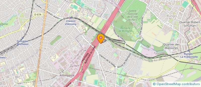 localisation de l'entreprise SCI DOS REIS ET FILS  WISSOUS