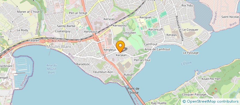 localisation de l'entreprise SCI DOS SANTOS  LE RELECQ-KERHUON