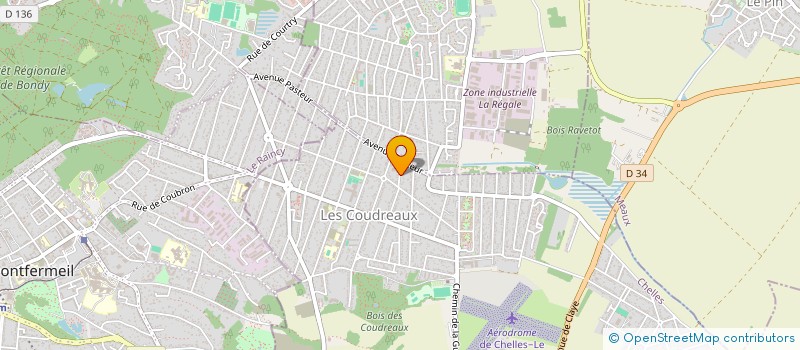 localisation de l'entreprise SCI DOS SANTOS  CHELLES