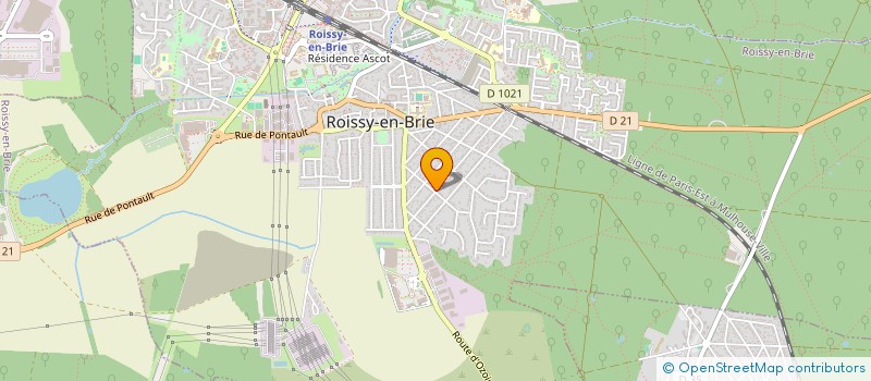 localisation de l'entreprise SCI DOS SANTOS  ROISSY-EN-BRIE