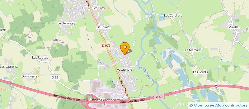 localisation de l'entreprise SCI DOSANI'S  ATTIGNAT