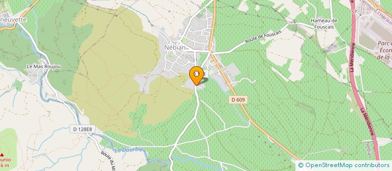 localisation de l'entreprise SCI DOSSONET  NEBIAN