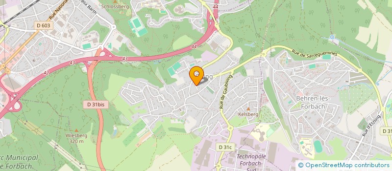 localisation de l'entreprise SCI DOTAPI  TING