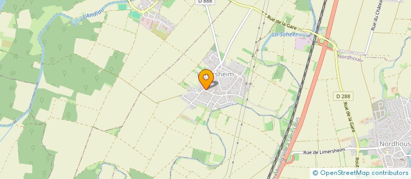 localisation de l'entreprise SCI DOTHAMA  LIMERSHEIM