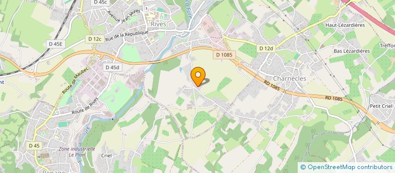 localisation de l'entreprise SCI DOTHELO  RIVES