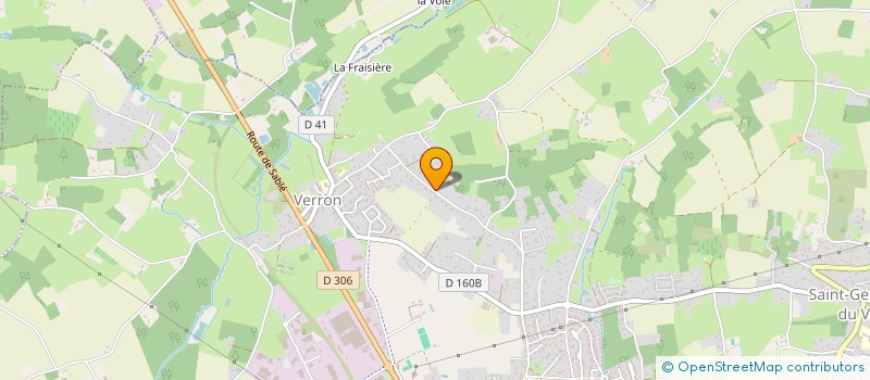 localisation de l'entreprise SCI DOTHI  LA FLECHE