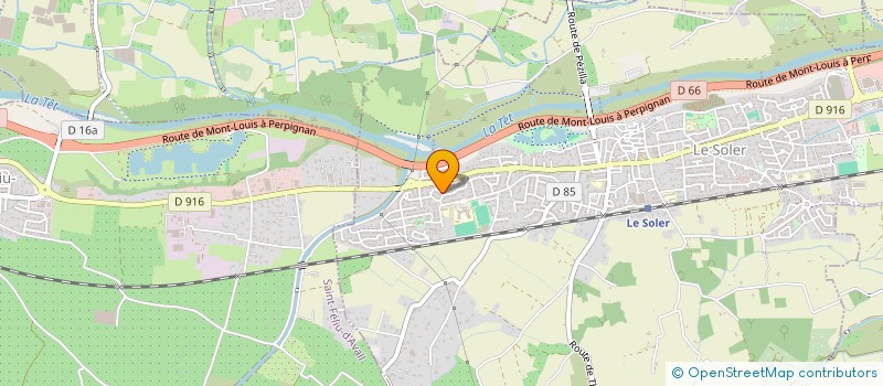 localisation de l'entreprise SCI DOTHOMA  LE SOLER