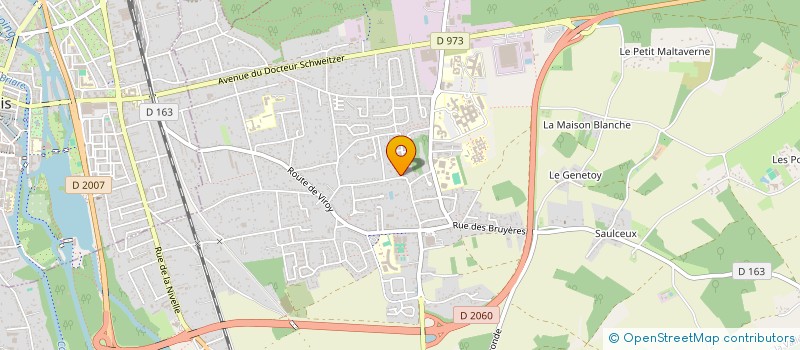 localisation de l'entreprise SCI DOTINIK  AMILLY