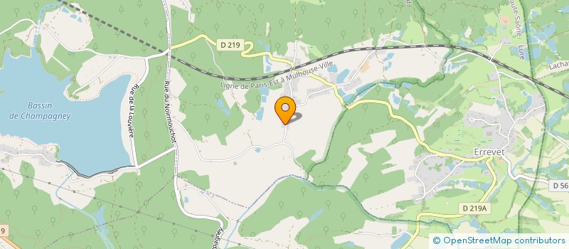 localisation de l'entreprise SCI DOTTAWA  PLANCHER-BAS