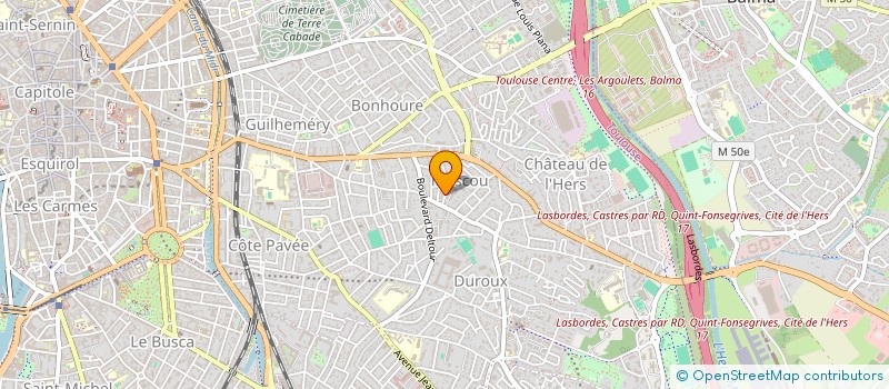 localisation de l'entreprise SCI DOTTAX IMMOBILIER à TOULOUSE