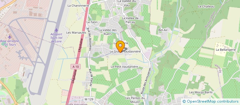 localisation de l'entreprise SCI DOUADIC à ROCHECORBON